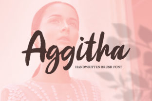Aggitha: A Light, Charming Handwritten Font for Human-Centered Design