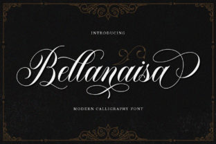 Bellanaisa: The Elegant Script Font That Elevates Real-World Design Projects