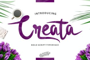 Creata: A Modern Script Font for Design Projects