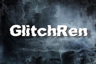 GlitchRen: A Digital Typeface That Bridges Aesthetic Edge and Functional Clarity