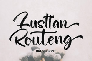 Lusttan Routeng: A Bold Brush Font That Redefines Expressive Typography