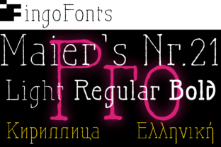 Maier s Nr. 21 Pro: The Bold Handwritten Font for Technicians That Still Feels Human