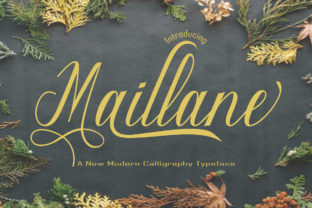 Maillane: A Handwritten Font That Elevates Real-World Design Workflows
