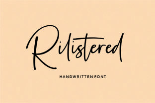 Rilistered: Where Authentic Handwriting Meets Modern Design Confidence