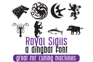 Royal Sigils: A Heraldic Dingbats Font