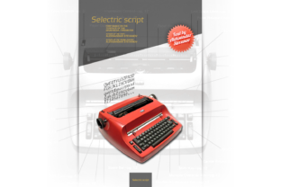 Selectric Script: The Timeless Typewriter-Handwritten Hybrid Font