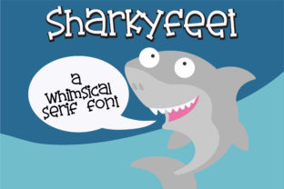 Sharkyfeet: A Whimsical Serif with Real Charm