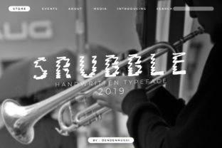 Srubble: The Hand-Drawn Display Font That Feels Human, Not Hollow