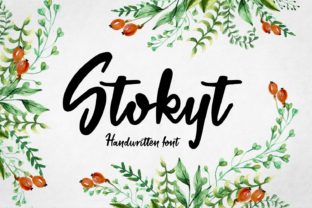 Stokyt: A Handwritten Font That Feels Like a Thoughtfully Written Note
