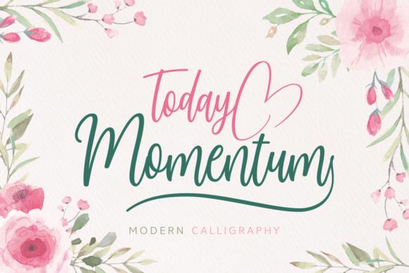 Today Momentum: Handwritten Elegance for Real Creative Work