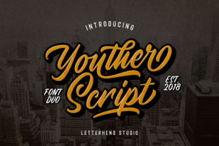Youther Duo: A Vintage-Style Font Duo That Elevates Real Design Work